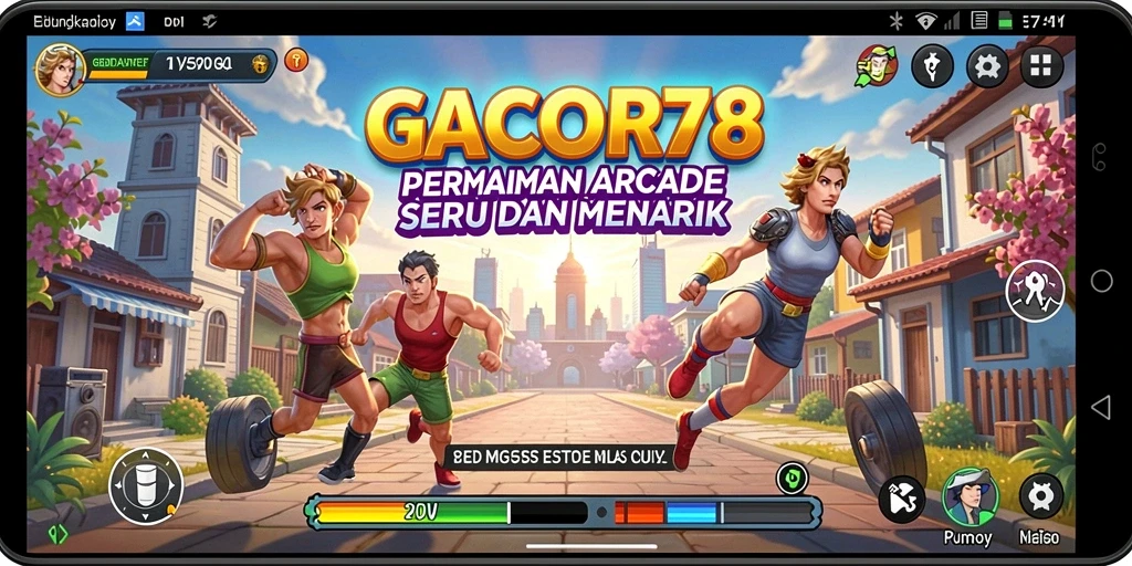 Tampilan gameplay seru dari GACOR78 dengan berbagai tantangan menarik.