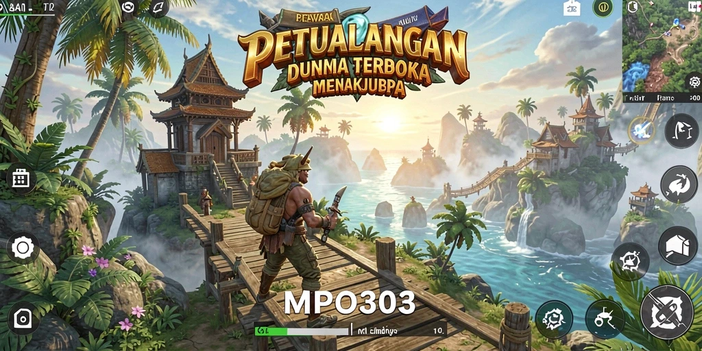 Screenshot MPO303 menunjukkan gameplay Open World yang menarik dan luas.
