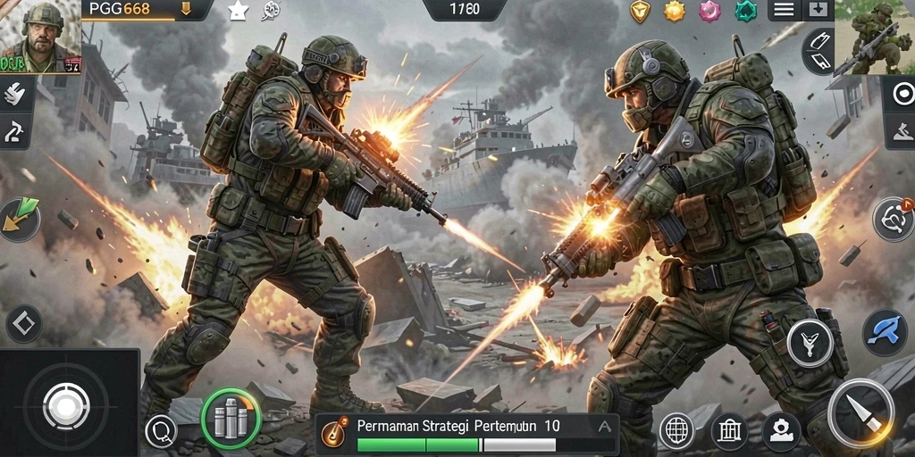 Tampilan luar biasa dari pertarungan strategis di PGG68.