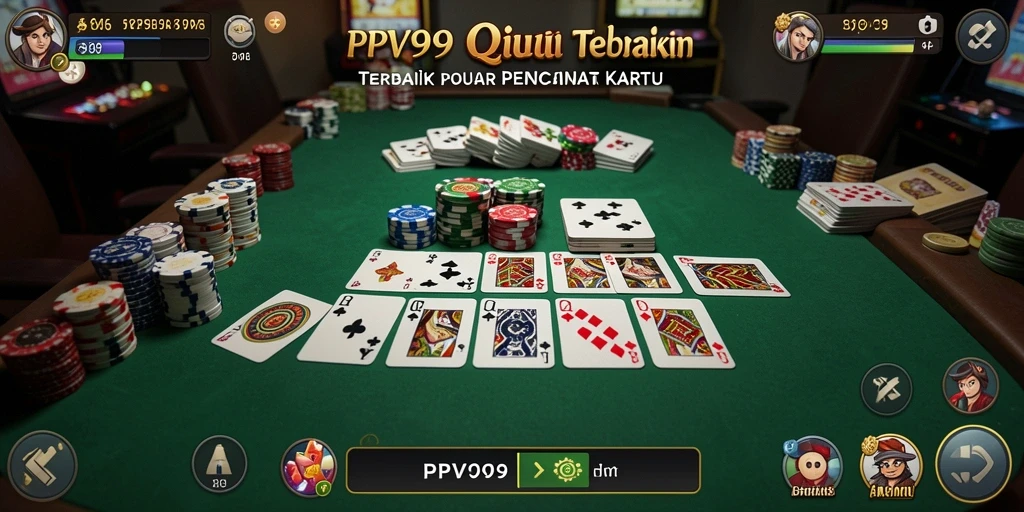 Menampilkan permainan QiuQiu yang menarik di PPV99.