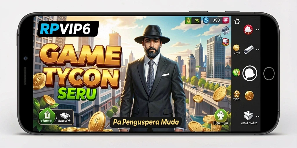 Tampilan gameplay Tycoon yang menarik dan menantang.